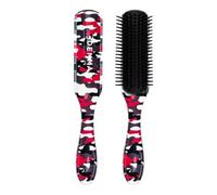 denman d3 7 file spazzola professionale sciogli nodi per capelli camouflage