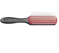 Denman D3 Spazzola In Gomma Con Setole In Nylon Bianca 7 File Nera