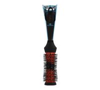 Denman (Small) Thermo Ceramic Hourglass Hot Curl Brush - Hair Curling Brush for Blow-Drying, Straightening, Defined Curls, Volume & Root-Lift - Orange & Black, (DHH2)