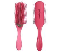 Denman Spazzola D4, 9 File di Dentini, Rosa