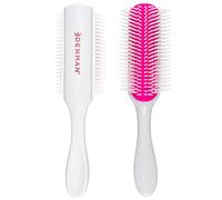 Denman Spazzola per capelli ricci D4 (fiori di ciliegio) 9 file di spazzola per styling, levigare i capelli più lunghi e definire i ricci, per donne e uomini