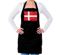 Denmark Bandiera Grunge - Unisex Adulti Grembiule - Danese Love Live Born