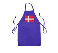 Denmark Bandiera Grunge - Unisex Bambini Grembiule - Danese Love Live Born