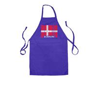Denmark Barre Bandiera - Unisex Bambini Grembiule - Danese Copenhagen Love Live