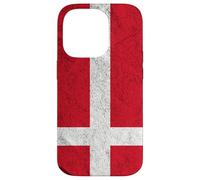 Denmark Flag Colours Danish Gift for Danes Custodia per iPhone 14 Pro