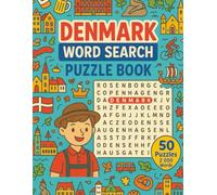 Denmark Word Search: 50 Word Searches With 2000 Words About Denmark, Castles, Danish History, Food, Culture, and More | Fun Puzzles for Travelers and Learners | 8.5 x 11 Inches, 101 Pages