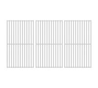 Denmay 41,5 x 70,5 cm in acciaio inox per barbecue a gas Burnhard Big Fred, griglia Taino Platinum 4+2, Taino Black 4+2, Enders Chicago 4, Tepro 3662, pezzi di ricambio