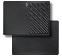 Denmay 43 cm x 32 cm BBQ piastra pour Landmann Triton 3 e 4 fuochi, pour Enders Boston 4, pour Enders Monroe PRO 4, Piastra in Ghisa per Barbecue a Gas Uova Carne Frittura Piastra BBQ