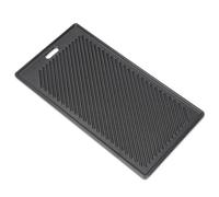 Denmay Piastra girevole in ghisa, 45 x 24 cm, per tutte le griglie a gas RÖSLE VIDERO G2, G3, G4 e G6 (a partire dal modello 2021), universale, piastra in ghisa, ricambio 1 pezzo