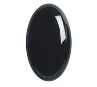 DENMOUS 11.25 Ratti Sulemani Hakik Stone Originale Certificato Naturale Onice Nero Gemma-B07RSWD6DNM