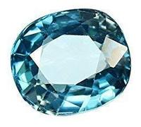DENMOUS 17,25 pietre preziose allentate preziose certificate zircone blu naturale Ratti con pietra eccellente di forma del taglio per gli uomini e le donne S-B0BQRNL5DN