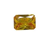 DENMOUS , 5.25 Ratti I Zircone cubico giallo di alta qualità I certificato naturale non riscaldato e non trattato I preziosa pietra preziosa sfusa-B087JWK8-2541, piccola, gemma