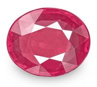 DENMOUS 6,25 Ratti Naturale A1 Qualità Rubino Manik Astrologico Scopo Pietra Non riscaldata Non Trattata Certificato Naturale Sfuso Gemstone-B08KSJLZ-DMS, Small, Gemma
