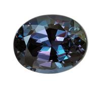 DENMOUS 7,25 Ratti Viola Colore Alexander Pietra Ovale Forma Alessandrite Gemma Originale Certificato da Lab Per Uomini e Donne-B0C2CN9G-DNM