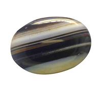 DENMOUS Anello Sacro Naturale Pietra Sulemani Misura 7.6 Crt-B09PVGXZDN