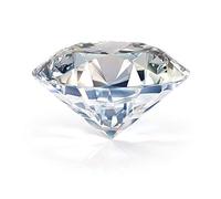 DENMOUS Colore bianco cubico naturale del diamante dello zircone 15,25 rati 14,30 carati pietra preziosa sciolta-B0DPG5CHDNM, Small, Gemma