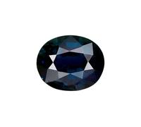 DENMOUS Gemme certificate non riscaldate 5,25 Ratti 4,30 carati AAA ++ qualità originale zaffiro blu naturale Neelam sfuso gemma (scopo astrologico) BTM3YX-DNM01