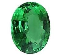 DENMOUS Jinali Gems B07NDWZX-M1 - Smeraldo originale certificato non trattato, 4,50 ct