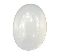 DENMOUS , Naturale certificato in laboratorio da 5,25 a 5,50 Ratti naturale di forma ovale astrologica A+ qualità pietra di luna cabochon pietra preziosa sciolta-B09HHKQT-DNM