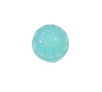 DENMOUS Onice blu cielo intagliato ovale gemma 4,4 ct dimensione anello per medaglione rettifica astrologica Dosha del pianeta Saturno nella 6, 8 o 12 ° casa dell'oroscopo B08B8TFS-2541, Small, Gemma