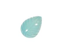 DENMOUS Onice blu cielo intagliato ovale gemma 8.4 ct dimensione anello per medaglione rettifica astrologica Dosha del pianeta Saturno nella 6, 8 o 12 ° casa dell'oroscopo B08B842C-2541, Small, Gemma