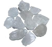 DENMOUS Pietra grezza naturale al quarzo trasparente da 500 g, pietre preziose grezze per guarigione Reiki, meditazione, correzione vastu e decorazione per la casa (500 g) -B095K3MD, piccola gemma