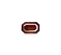 DENMOUS Pietra naturale gomed 3,25 ratti/2,42 carati certificata granato essonite A1+ qualità gemma con certificato di laboratorio - B0D2P1KN-2541, Small, Gemma