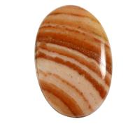 DENMOUS Rosa Pizzo Agata Ovale Cabochon Naturale Sciolto Gemma 35.55Cts Os36-B09BNRCXDN
