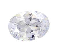 DENMOUS Zircone cubico bianco 6,25 Ratti - 5,75 carati I, qualità eccellente, certificato Aa Rashi Ratna Gemma I per uomini e donne S-B0BBNC1CDMS