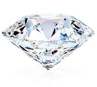 DENMOUS Zircone naturale 2.50 Ratti Bella Forma Rotonda Originale Certificato Naturale Zircone Bianco/Pietra Diamante Bianco Americano Pietra preziosa sciolta per uomini e donne-B0B18R8D-DMS, Small