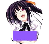 (DENN-020) Tappetino per mouse da gioco in silicone 3D di Rias Gremory di High School DxD, dimensioni 10,23x8,66x1,18 pollici.