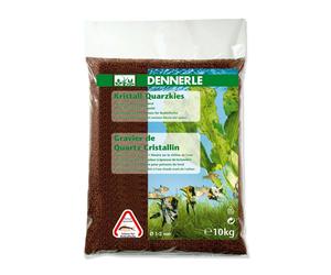 Dennerle 1732 Ghiaietto di Quarzo Marrone Chiaro 10 Kg per acquario