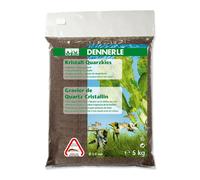 Dennerle 1744 Ghiaietto di Quarzo Marrone Scuro 5 Kg per acquario