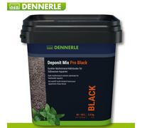 Dennerle 2,4 KG Deponit Mix Pro Black Terriccio Premium Per Piante D'Acquario