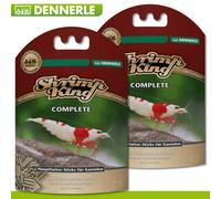 Dennerle 2 X 45G Dennerle Shrimp King Completo Cibo Per Gamberetti Stick