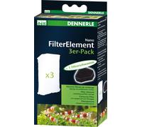 Dennerle Cartuccia di Ricambio per Filtro Angolare Nano - 3 pz.