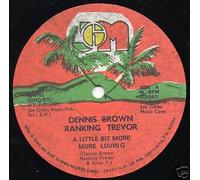 Dennis Brown & Ranking Trevor - A Little Bit More More Loving - (Generic Sleeve) - Joe Gibbs Music