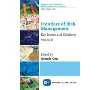 Dennis Cox Frontiers of Risk Management, Volume II (Tascabile)
