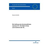 Dennis Ehrlich Die Haftung des Kommanditisten nach §§ 171, 172 HGB i (Tascabile)