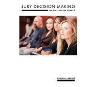 Dennis J. Devine Jury Decision Making (Tascabile) Psychology and Crime