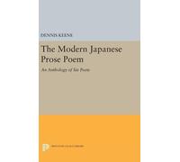Dennis Keene The Modern Japanese Prose Poem (Copertina rigida)