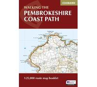 Dennis Kelsall Pembrokeshire Coast Path Map Booklet (Tascabile)