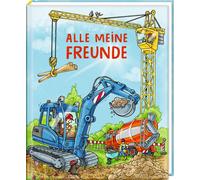 Dennis Mertz Freundebuch - Alle meine Freunde: Auf der Bauste (Copertina rigida)