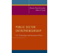 Dennis Patrick Leyden Albert N. L Public Sector Entrepreneurs (Copertina rigida)