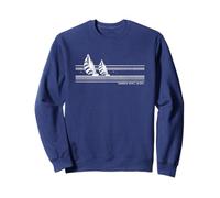Dennis Port MA Vintage Sailing 70s Nautica Barca a Vela Felpa