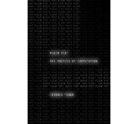 Dennis Tenen Plain Text (Copertina rigida)