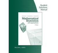 Dennis Wackerly Student Solutions Manual for Wackerly/Mendenhall/Sch (Tascabile)