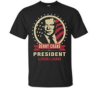 Denny Crane The President Lock n Load - Maglietta da uomo, colore: Nero, Colore 11, XL