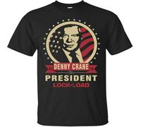 Denny Crane The President Lock n Load - Maglietta da uomo, colore: Nero, Colore 12, S