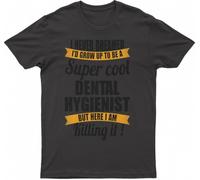 Denny Crane The President Lock n Load Men's Black tee Shirt, colore 18, XL